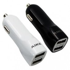 AIKE 爱客 iPhone4 i9300 ipad2 车载充电器 mini全能王双USB车充 mini-cnw