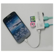iLexan/领先者 smart combo 一拖三hub 充电器 OTg读卡器 连接器